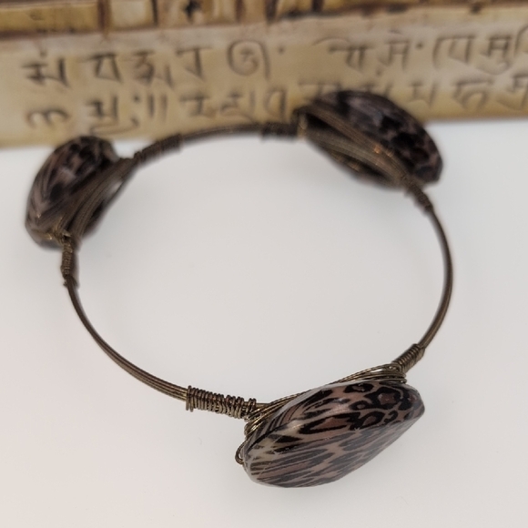 Bourbon and Bowties Leopard Print Bracelet - Picture 5 of 5